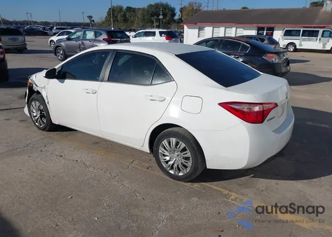 2017 Toyota Corolla Le from USA, damaged, VIN 5YFBURHE7HP661768